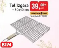 TEL IZGARA • 30X40 CM TEL IZGARA • 30X40 CM